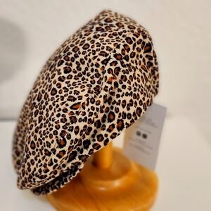 Handmade Leopard Corduroy Cap